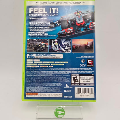 F1 2012 (Microsoft Xbox 360, 2012)