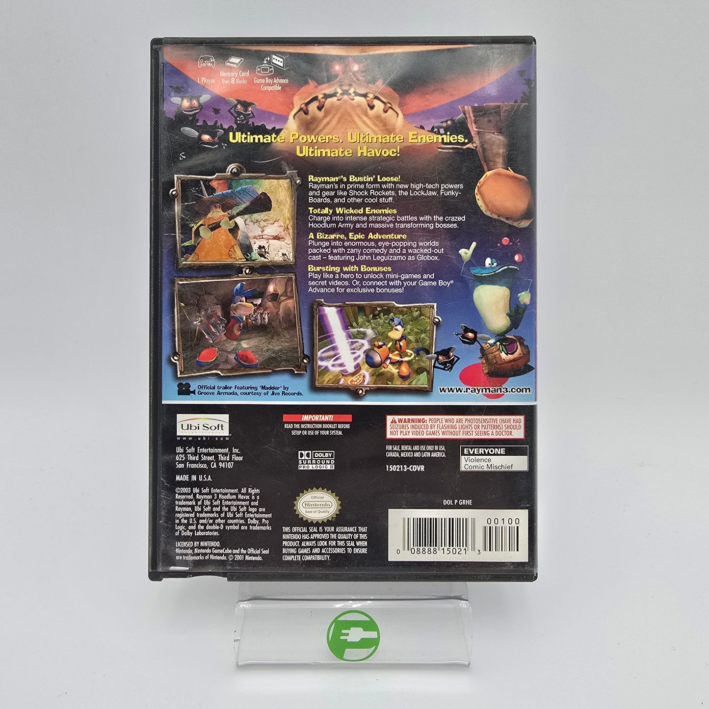 Rayman 3 Hoodlum Havoc (Nintendo GameCube, 2003)