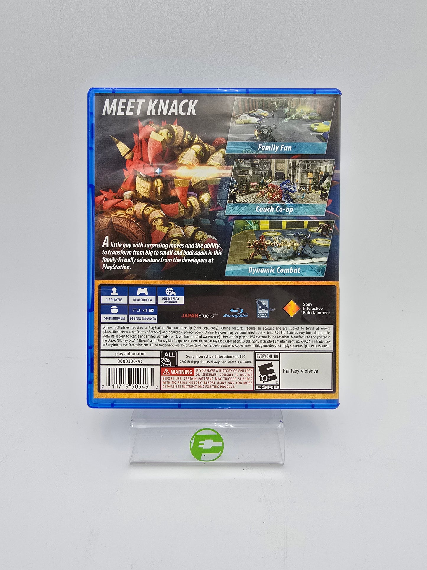 Knack II (Sony PlayStation 4 PS4, 2017)